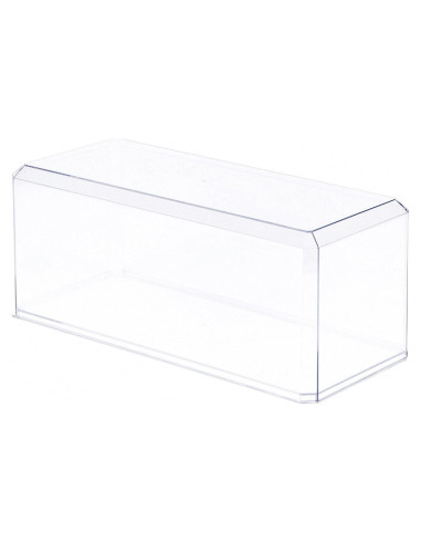 Caja de Exhibición Plástica Transparente Pioneer 1:18 33x14x13cm
