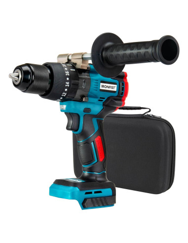 Taladro Inalámbrico IRONFIST 18V Motor Sin Escobillas 150Nm