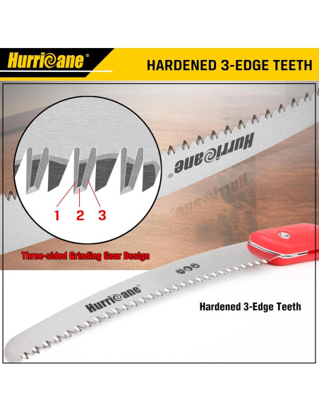 Sierra de Mano Plegable HURRICANE 10" SK5 para Jardinería Sierra de Mano Plegable HURRICANE 10" SK5 para Jardinería