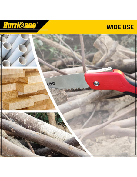 Sierra de Mano Plegable HURRICANE 10" SK5 para Jardinería Sierra de Mano Plegable HURRICANE 10" SK5 para Jardinería