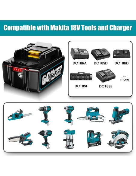 Combo Batería y Cargador 6.0Ah 18V Makita OGJUNX Combo Batería y Cargador 6.0Ah 18V Makita OGJUNX