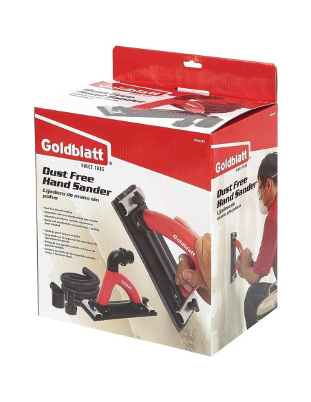 Lijadora de Mano Sin Polvo Goldblatt 120 Grano Medio Lijadora de Mano Sin Polvo Goldblatt 120 Grano Medio