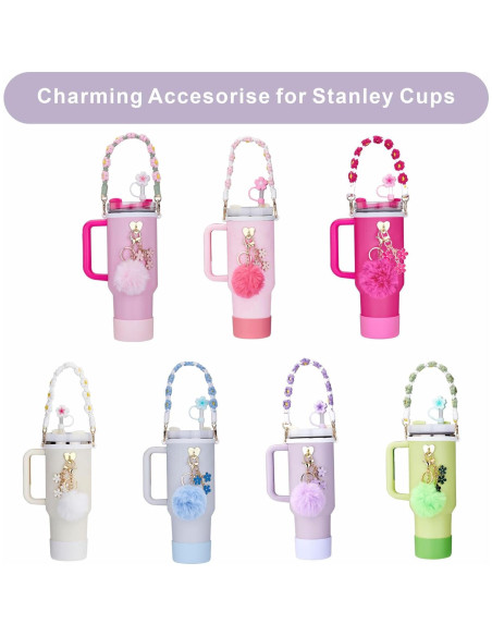 Set de Accesorios para Taza Stanley Rhewatin 7 Piezas Morado Set de Accesorios para Taza Stanley Rhewatin 7 Piezas Morado