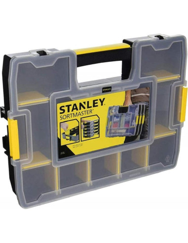 Caja Organizadora STANLEY SortMaster Junior 37x29cm Amarillo/Negro