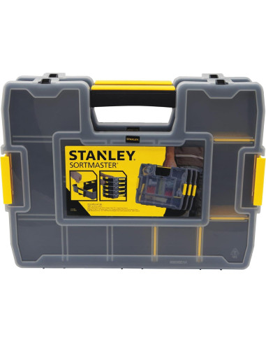 Caja Organizadora STANLEY SortMaster Junior 37x29cm Amarillo/Negro