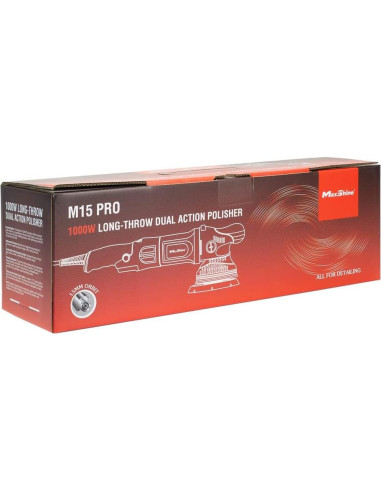 Pulidora Doble Acción Maxshine M15 Pro 1000W 5" 15mm