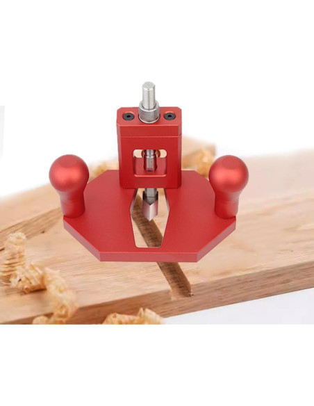 Planeador Router Manual JCFANTS Rojo Ajustable 30mm Planeador Router Manual JCFANTS Rojo Ajustable 30mm