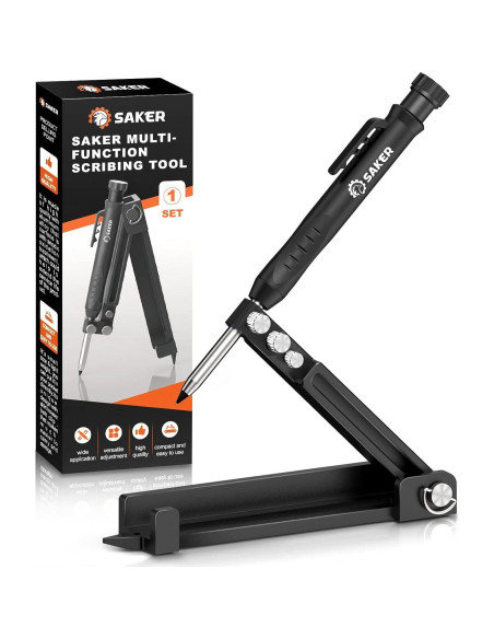 Herramienta Scribing Multifuncional Saker 4-en-1 para Perforación