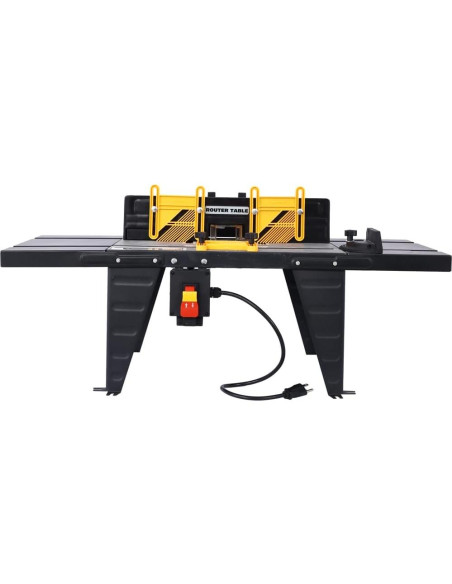 Mesa de Router de Banco Eléctrica Yone JX JE Grande Negra Mesa de Router de Banco Eléctrica Yone JX JE Grande Negra