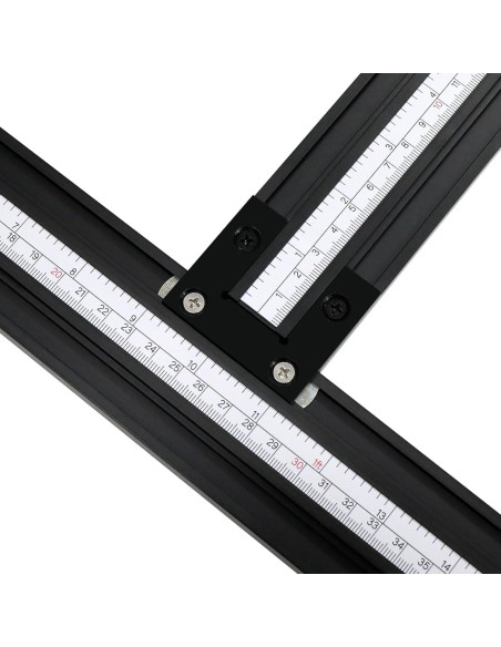 Plantilla de Router Ajustable Onylraep 65x65cm Aluminio Plantilla de Router Ajustable Onylraep 65x65cm Aluminio