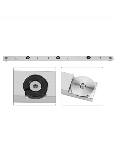 Regla de Inglete TOPINCN 300mm para Sierra de Mesa Aluminio Regla de Inglete TOPINCN 300mm para Sierra de Mesa Aluminio