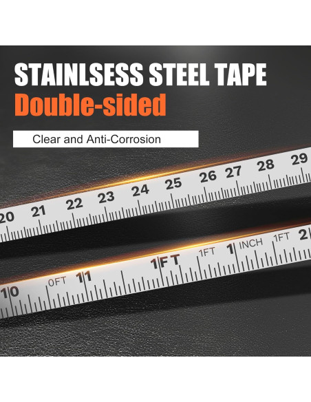 Cinta de Medición de Aceite Cekegon 10M Acero Inoxidable Cinta de Medición de Aceite Cekegon 10M Acero Inoxidable