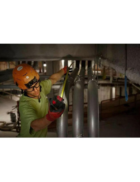 Cinta Métrica Magnética Milwaukee 48-22-0428 7.62m con Luz LED Cinta Métrica Magnética Milwaukee 48-22-0428 7.62m con Luz LED