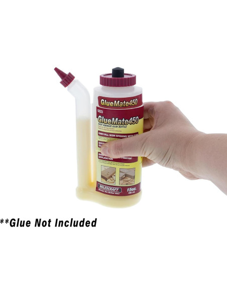 Botella de Pegamento Milescraft Glue Mate 450ml - Antigoteo Botella de Pegamento Milescraft Glue Mate 450ml - Antigoteo
