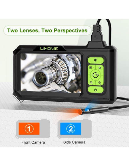Borescopio Industrial ILIHOME Doble Lente 1080P 7.9mm IP67 Borescopio Industrial ILIHOME Doble Lente 1080P 7.9mm IP67