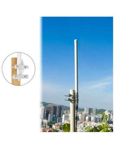 Antena VHF de Fibra de Vidrio 43.18 cm Quanzhou 136-174 MHz