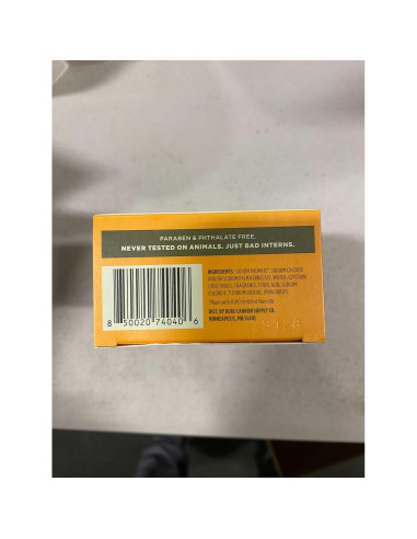 Jabón Duke Cannon Big Brick 283g Aroma Ron de Bahía + Fregador Táctico