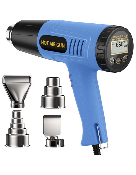 Pistola de Calor JFTOOIS 1300W con Control de Temperatura Pistola de Calor JFTOOIS 1300W con Control de Temperatura