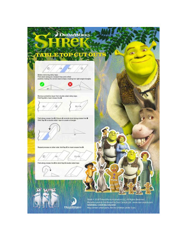 Recorte de Cartón Shrek Star Cutouts TT004 - Decoración Fiesta