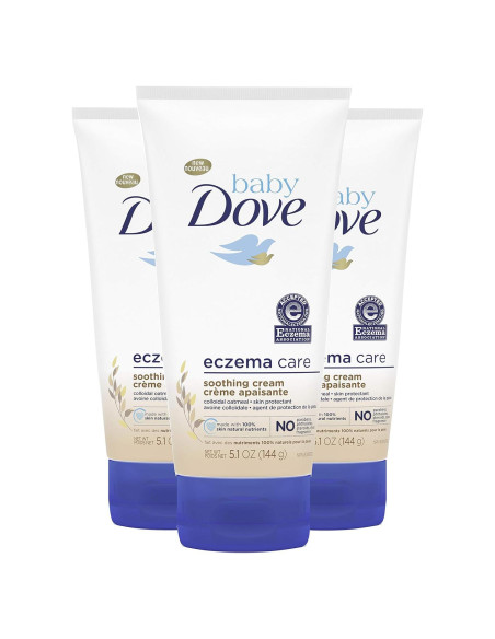 Crema Calmante Baby Dove para Piel Delicada 3x145g Sin Fragancia Crema Calmante Baby Dove para Piel Delicada 3x145g Sin Fragancia