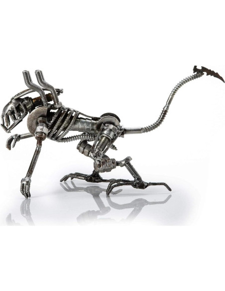 Escultura de Metal Reciclado KALIFANO Xenomorfo 14 cm Escultura de Metal Reciclado KALIFANO Xenomorfo 14 cm