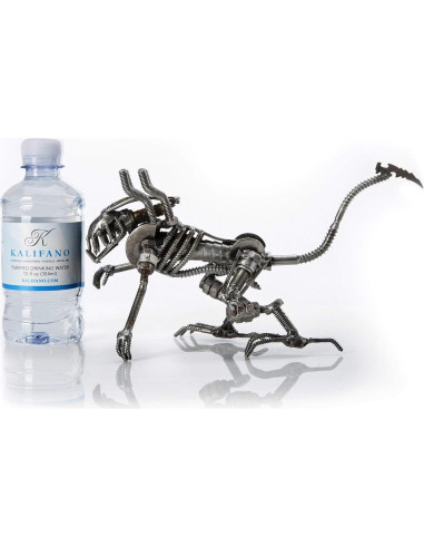 Escultura de Metal Reciclado KALIFANO Xenomorfo 14 cm