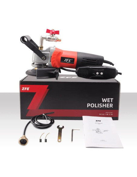 Pulidora Húmeda ZFE 800W 4" Velocidad Variable para Granito Pulidora Húmeda ZFE 800W 4" Velocidad Variable para Granito