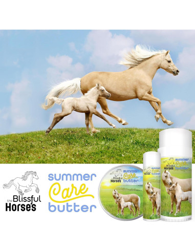 Mantequilla Solar Cuidado de Verano Los Caballos Felices 14.17 g
