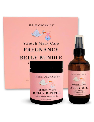 Set de Cuidado de Piel Embarazo Irene Organics - 2 Piezas