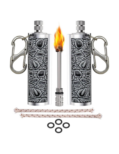 Encendedor Permanente Dreambay 2 Pack con Mosquetón EDC