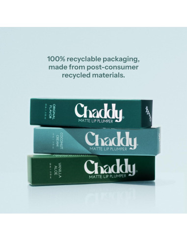 Brillo Labial Mate Chaddy - Hidratante Voluminizador 15ml
