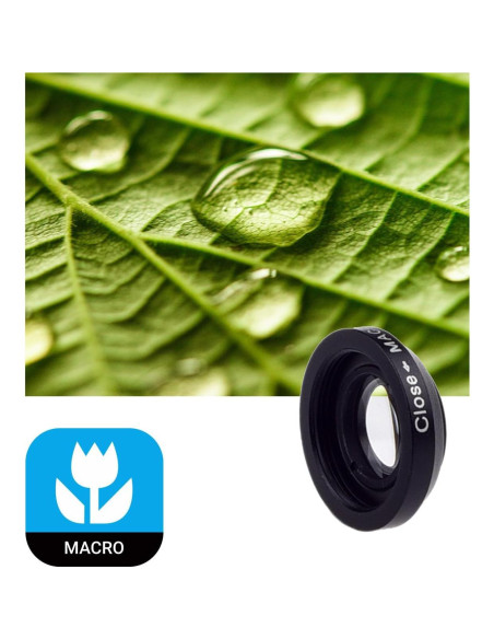 Kit de Lentes CamKix para Samsung Galaxy S6 Edge Plus - 4 Lentes Kit de Lentes CamKix para Samsung Galaxy S6 Edge Plus - 4 Lentes