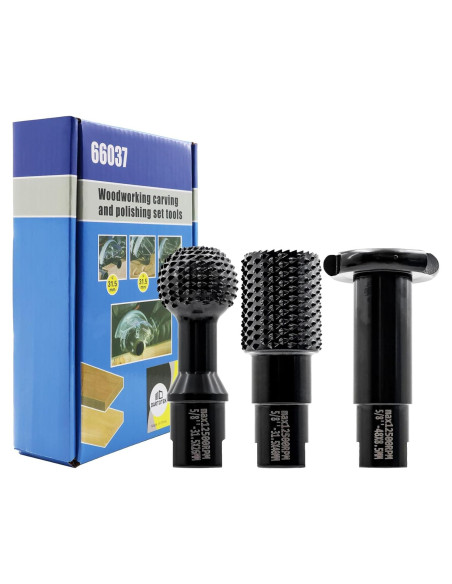 Juego de Brocas de Raspado DARTOTEK 3pcs para Carpintería Juego de Brocas de Raspado DARTOTEK 3pcs para Carpintería