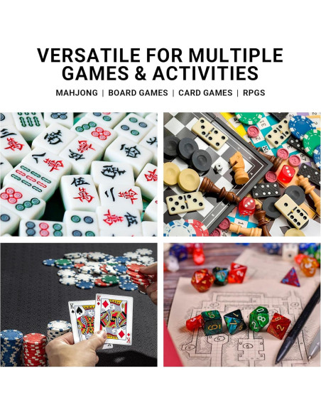 Tapete de Juego de Mesa Neopreno Feltectors 106.68x167.64cm Negro Tapete de Juego de Mesa Neopreno Feltectors 106.68x167.64cm Negro