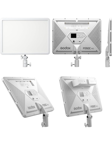 Panel de Luz LED Bi-Color Godox P260C Pro 45W 2800K-6500K Panel de Luz LED Bi-Color Godox P260C Pro 45W 2800K-6500K