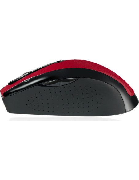 Ratón Óptico Inalámbrico Adesso iMouse M20R Ergonómico Rojo Ratón Óptico Inalámbrico Adesso iMouse M20R Ergonómico Rojo