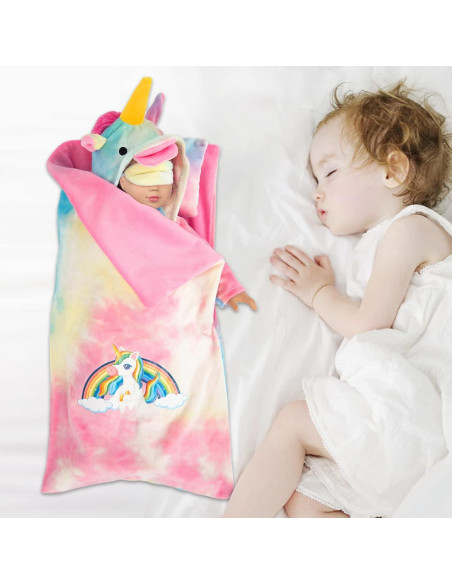 Ropa para muñecas 18" XFEYUE disfraz unicornio y bolsa dormir Ropa para muñecas 18" XFEYUE disfraz unicornio y bolsa dormir