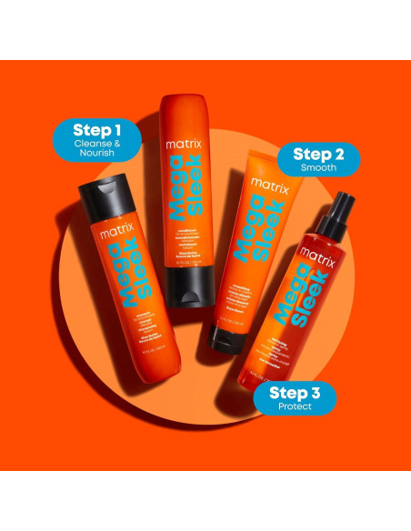 Champú Alisador Matrix Mega Sleek 300ml - Control Frizz Champú Alisador Matrix Mega Sleek 300ml - Control Frizz