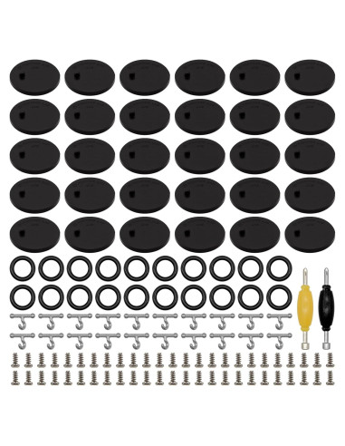 Base de Soporte Redonda Negra SIXPOINTS 30 Piezas para G.I. Joe
