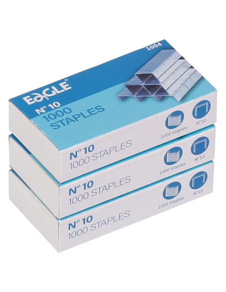 Grapas Mini Premium Eagle No.10 - 3000 pcs en Total Grapas Mini Premium Eagle No.10 - 3000 pcs en Total