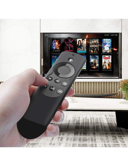 Funda de Silicona VSEER para Control Remoto TV Firestick 2017 Funda de Silicona VSEER para Control Remoto TV Firestick 2017