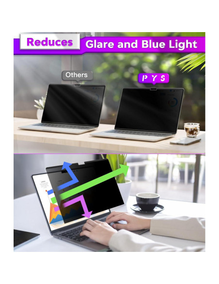 Protector de Pantalla Privado PYS para MacBook Air 15.3" Protector de Pantalla Privado PYS para MacBook Air 15.3"