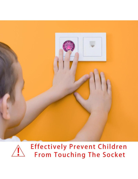 Cubiertas de Enchufe a Prueba de Niños Genérico 24 Piezas Multicolor Cubiertas de Enchufe a Prueba de Niños Genérico 24 Piezas Multicolor