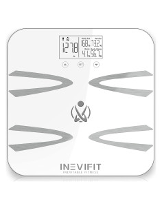 Báscula Analizadora de Cuerpo INEVIFIT I-BA002W Digital 180 kg