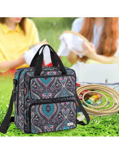 Bolsa de Almacenamiento para Bordado LoDrid - 33x10x36cm - Totem