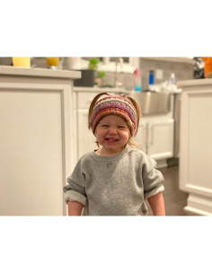 Diadema de Invierno para Niños Funky Junque Gris Jaspeado 2