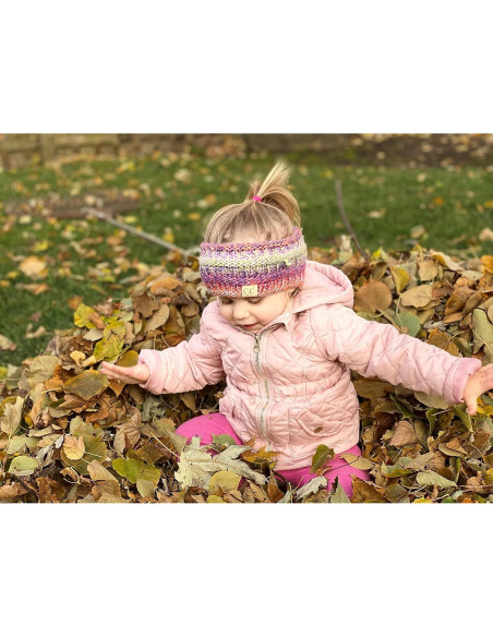 Diadema de Invierno para Niños Funky Junque Gris Jaspeado Diadema de Invierno para Niños Funky Junque Gris Jaspeado