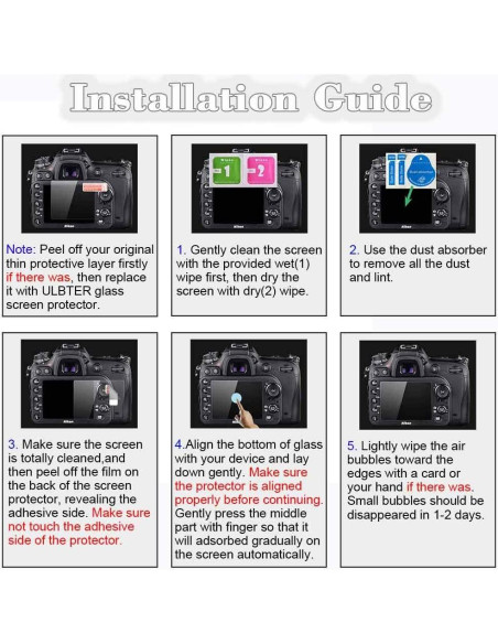 Protector de Pantalla LCD y Cubierta de Zapata Fría BTER para Canon EOS Rebel T8I Protector de Pantalla LCD y Cubierta de Zapata Fría BTER para Canon EOS Rebel T8I