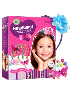 Kit de Fabricación de Diademas Pretty Me - 50 Piezas DIY