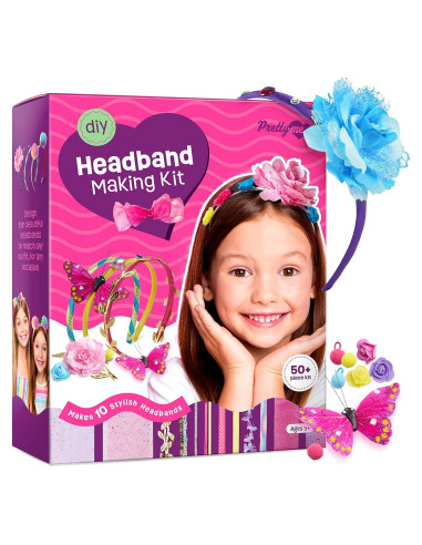 Kit de Fabricación de Diademas Pretty Me - 50 Piezas DIY